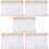 5Pièces Détachable Agenda Couleur Assortie 10