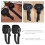 1Paire En Nylon Noir Pour Renforcement 5