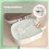 2Pièces Récipient Formule Bébé Portable Étanche Simple Utilisation 3