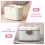 2Pièces Récipient Formule Bébé Portable Étanche Simple Utilisation 6