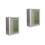2Pièces De Dépôt Murale Aluminium Résistante 8