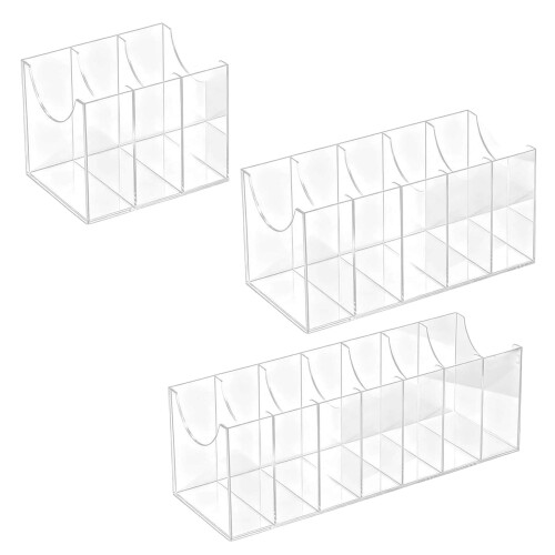 Acrylic Belt Case For Multiple Belt Organization-5 squares 1