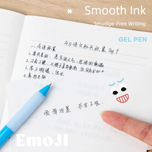 Retractable Office Pen 0.5mm Dark Ink Fast-emotional processing 2