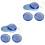 2Ensembles Électrique À Perles Bleu Ciel Outil DIY Pour 3