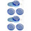 2Ensembles Électrique À Perles Bleu Ciel Outil DIY Pour 5