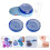 2Ensembles Électrique À Perles Bleu Ciel Outil DIY Pour 9