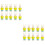 32Pièces Cartoon Tpr Adorable Écoliers Multi-Usage 8