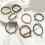 50/100/150Pcs Multi Colored Hair Rings Extra Strong-50 items 7