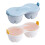Convenient Microwave Safe Eggs Steamer Quick Steam-blue gray 2