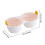 Convenient Microwave Safe Eggs Steamer Quick Steam-blue gray 4
