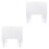 2Pièces Écran De Protection Transparent -Éternuements Pour Table 4