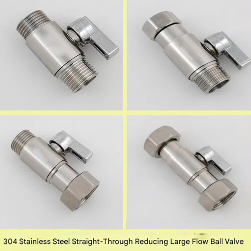 Leakproof Flows Control Valves Stainless Steel-inner to inner