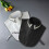 Mode polyester afneembare kraag voor blouses strass-Zwart 7