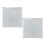 2Pcs Kitchen Exhaust Filter Carbon Activated Mesh Heat-No. 15 1