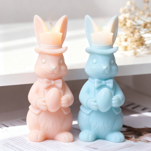 Silicone Rabbits Mould Nonstick Surfaces Easy Demolding For 1