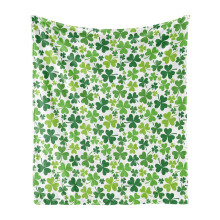 Grande couverture d'ouatine de peluche de 150x200cm avec des-B