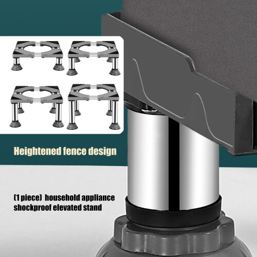 Washer Stand Base Antislip Height Adjustable Washing Machine-D 2