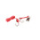 Red Ratchet Tie Down Straps 25mm 1in 1