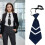 Multi Size Snap On Necktie For Family Sharing Durable-C 2