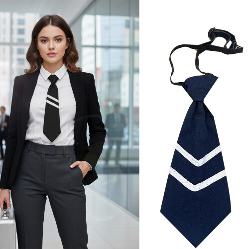 Multi Size Snap On Necktie For Family Sharing Durable-C 1