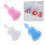 12Pcs Violin Shape Candy Holder Plastic Candy Chocolate-Pink 3