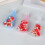 12 Stück Violine Form Candy Box Kunststoff Süßigkeiten-Rosa 5