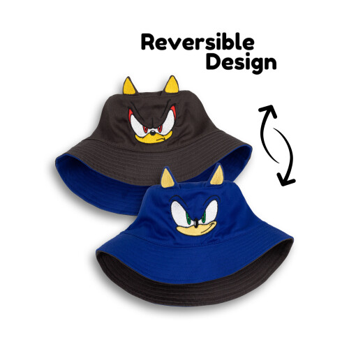 Sonic The Hedgehog Sonic the Hedgehog Bucket Hat (Boys Multicoloured) 1