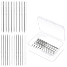 30 Pcs Snag Repair Needle 2.36 X 0.03 Inch Repair Knits and Woven Tool Repair Sewing Tool Leather Sewing