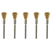 5X Motorcycle Durable Polishing Rustproof Metallic Wire Brush Cleaning Tool S
