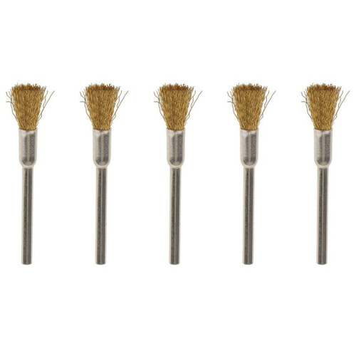 5X Motorcycle Durable Polishing Rustproof Metallic Wire Brush Cleaning Tool S