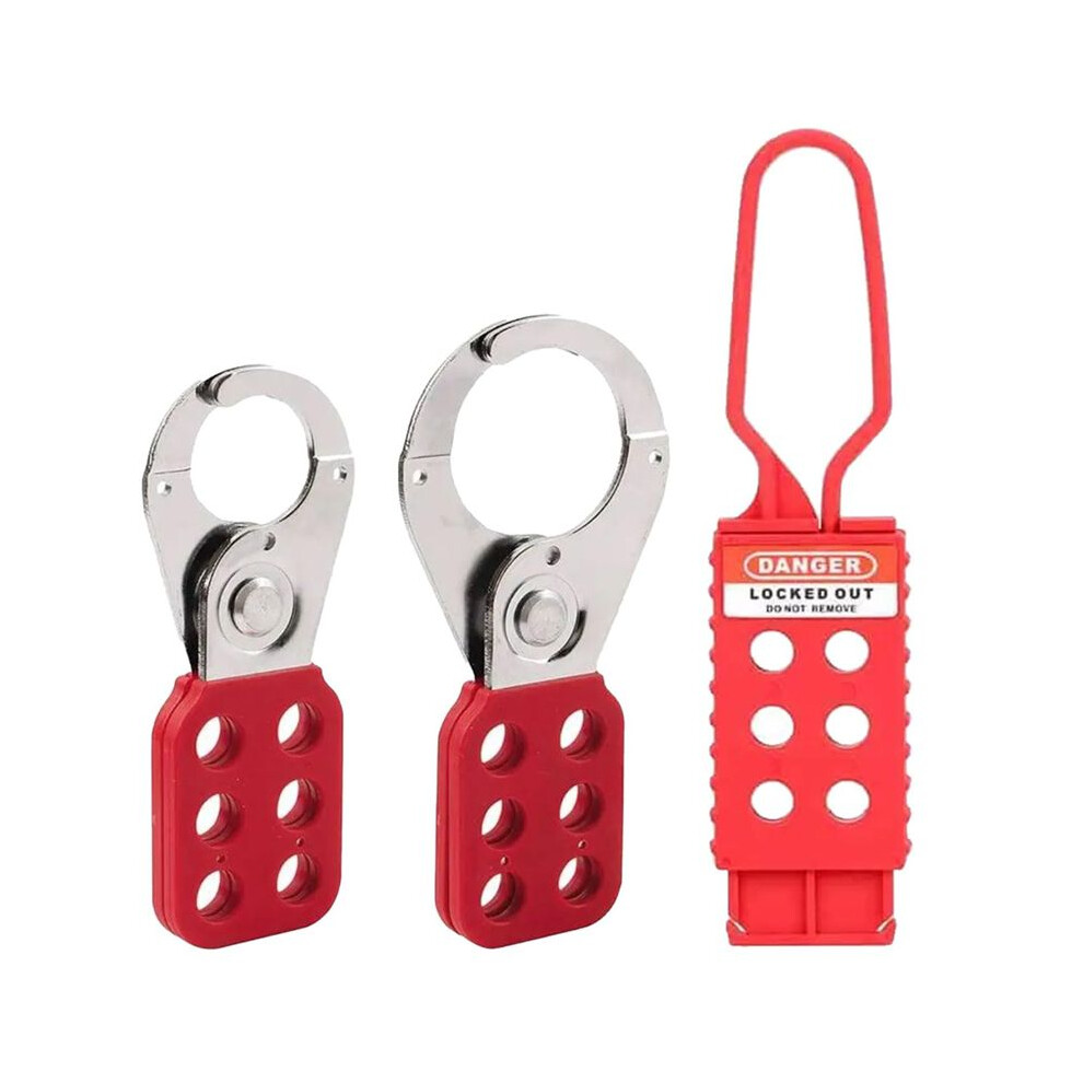 Lockout Tagout Hasp Set - Lock Out Tag Out Hasp Loto Hasp Padlock Holder Camlock Hasp Safety Lock Out 6032985038512
