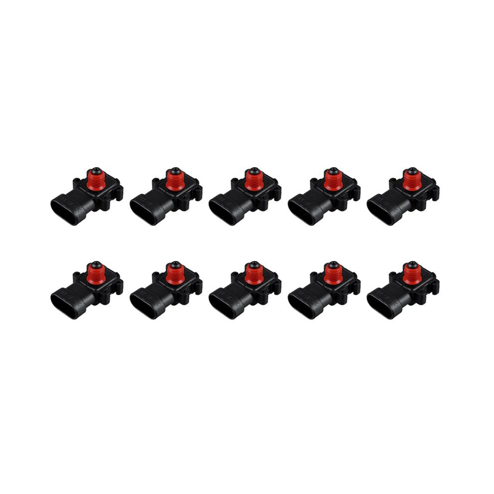 10X 3 Bar Air Intake Pressure Map Sensor For Silverado Suburban / Ls1 Ls3 Ls6 Ls7 Ls9 Lq4 Ly6 4711352774506