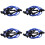4X 32700-PTO-000  Wire Set, High Performance Ignition Wire for   del  1992-2002 1