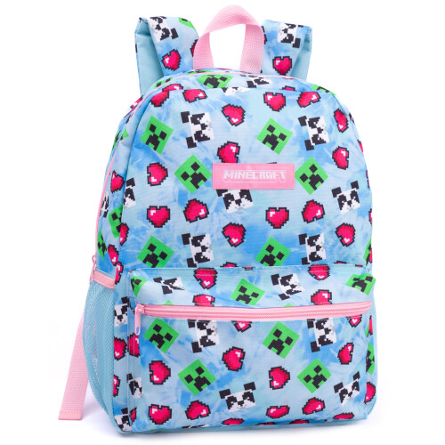 Minecraft Minecraft 4 Piece Backpack Set (Girls Blue) 1