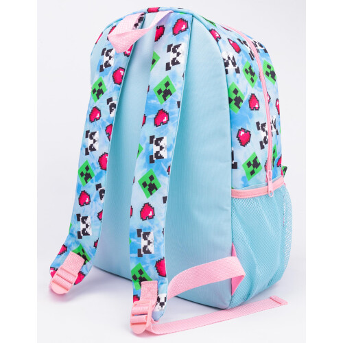 Minecraft Minecraft 4 Piece Backpack Set (Girls Blue) 2