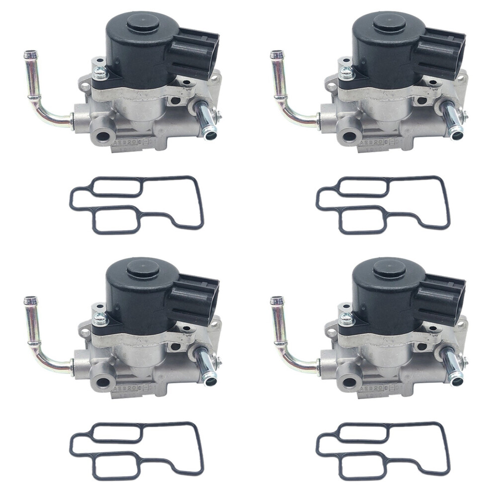 4X Idle Air Control Valve W/ Gasket 23781-5M010 Ac283 216636 2173188 23781-6M410 237816M41 For Sentra 2000-2006 4712815901385