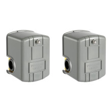 2Pc Pessure for Well Pump, 30-50Psi Water Pressure , 1/4In Female NPT Water Pump Pressure Control