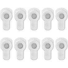 10 Stuks Veiligheidssloten Ovendeur Thuis Magnetron Deur Anti-Open Sluiting Fixer No-Hole Babyvergrendeling Sluiting Beschermende Sloten