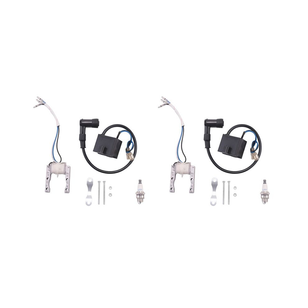 2X Engine Cdi Ignition Coil Magneto Stator Coil Kit For 2 Stroke 49Cc 50Cc 60Cc 80Cc Motor Bike Bicycle 6031982862274