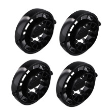 1set/4 Stuks  Airconditioner Air Vent Chrome Trim Cover voor -  453 Vier Twee Dashboard Outlet Frames