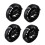 1 Set/4 Pezzi  Air Conditioner Air Vent Copertura Cromata per -  453 Four Two Dashboard Outlet Frames 1