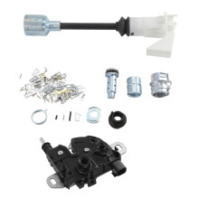 Car Engine Bonnet Hood Lock with Long Rod Release Lock Repair Kits 1343577 4895285 for Focus MK2 2004-2016