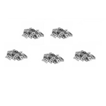 100Pc 2020 Corner Fitting Angle Aluminum 20 x 20 L Connector Bracket Fastener Match Use 2020 Industrial Aluminum Profile