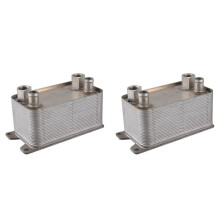 2X Tractor Parts Oil Cooler Fits for Loader & Backhoe Models AT318085 AT349656