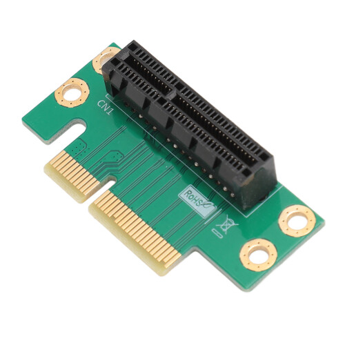 PCIe 4X Riser Card 90 Degree Adapter for Small Computer Cases Durable Material