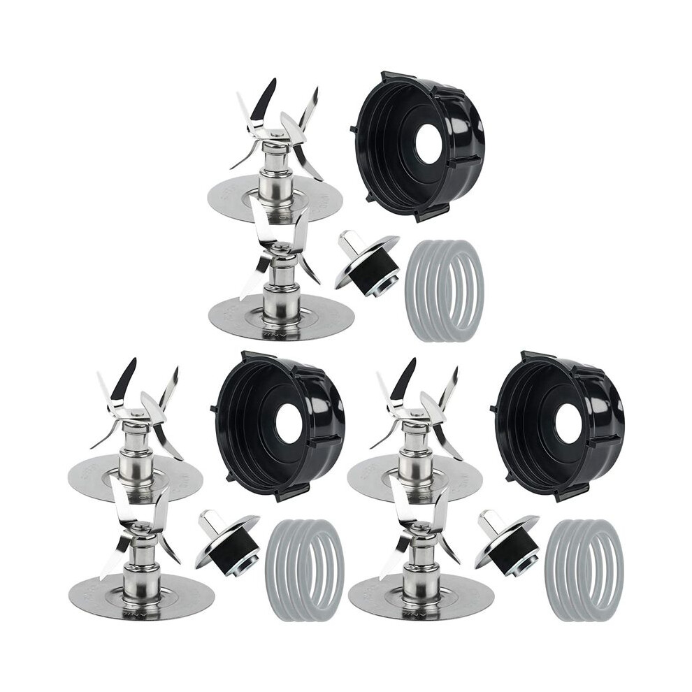 24X Replacement Parts For & Osterizer Blender Ice Blades 4980 4961 Gasket Coupling Stud Slinger 4711834840200