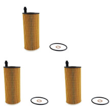 3X for F10 F25 F30 F31 328D X3 Oil Filter Kit OX404DECO