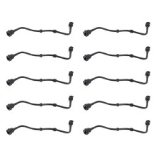 10X 17128602599 Gummi Kylarslang Intercooler Pipe för 5 Series 7 Series G38 G12 Extra Vattenkokare Pipe