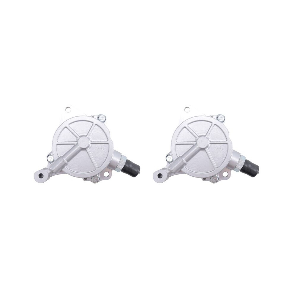 2X Me017287 Alternator Vacuum Pump For 4D33 4D34 Fuso Canter Silver 4714120655229