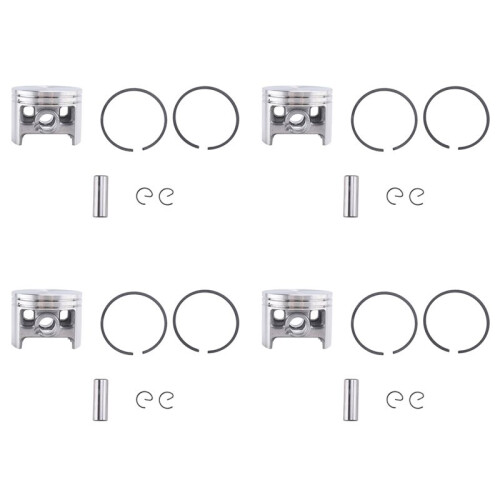 4X para el Conjunto de PistóN  MS381 Kit de Conjunto de PistóN MS381 CONJUNTO de PISTÓN